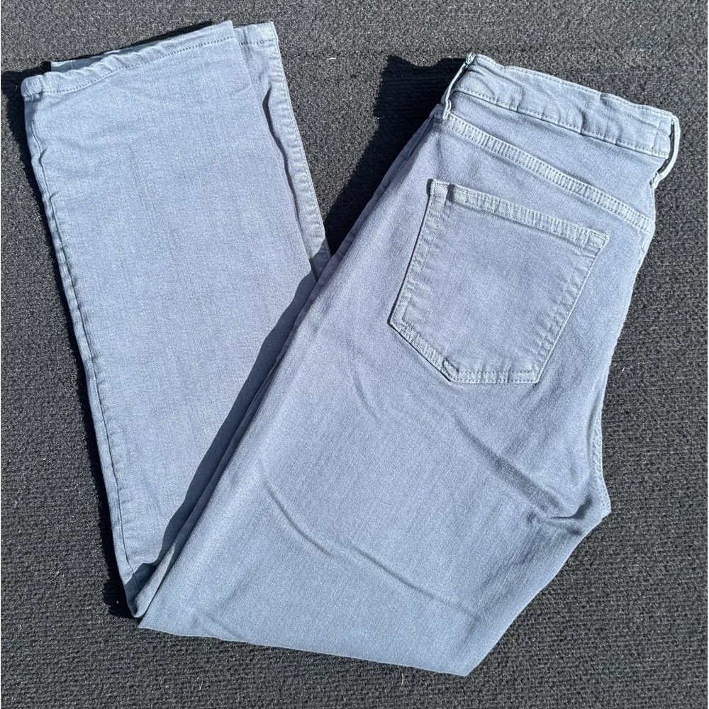 Rye 51 R51 Mens 33x27 French Twill Stretch Slim Straight Blue Pants